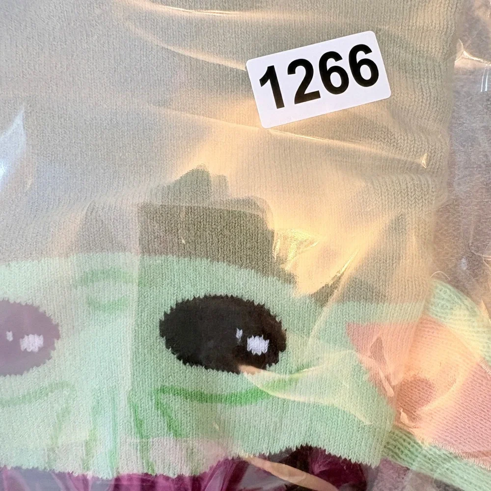 Kids Star Wars The Mandalorian Grogu Baby Yoda Beanie Hat With Ears‎ OSFM
